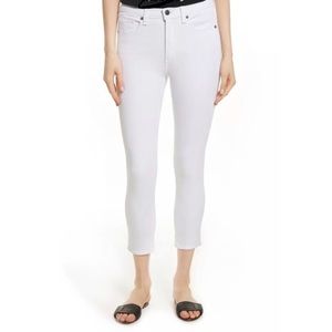 VERONICA BEARD KATE CROP HIGH RISE SKINNY JEANS 31
